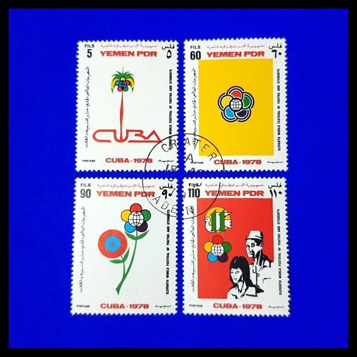 

TERBARU PRANGKO WORLD FESTIVAL OF YOUTHS AND STUDENTS DI CUBA DARI YEMEN PDR !!!!!!