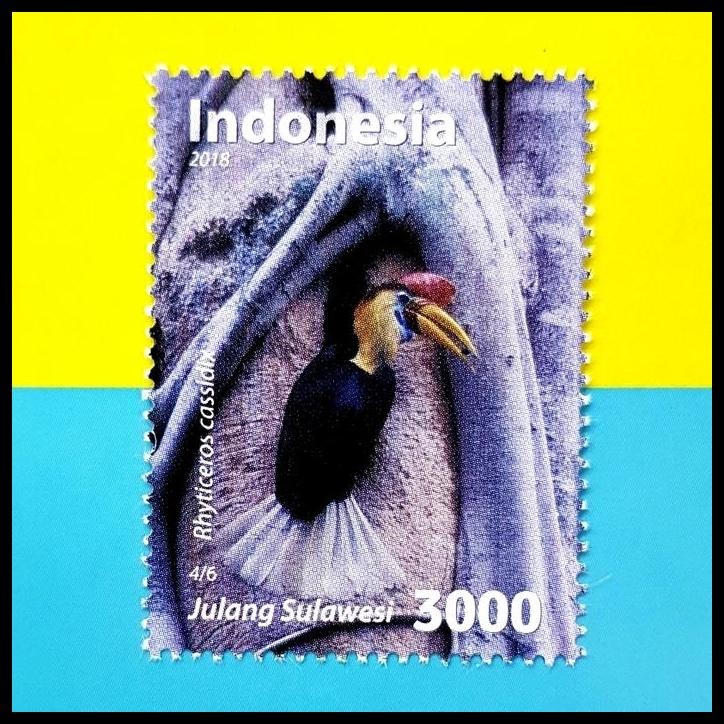 

BEST DEAL PRANGKO INDONESIA. FAUNA 2018 ~ JULANG SULAWESI !!!!!