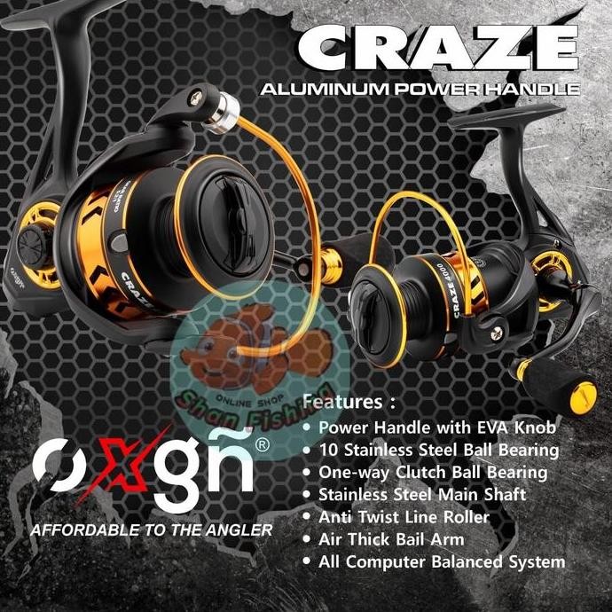 Reel Spinning Oxgn Craze (Power Handel)