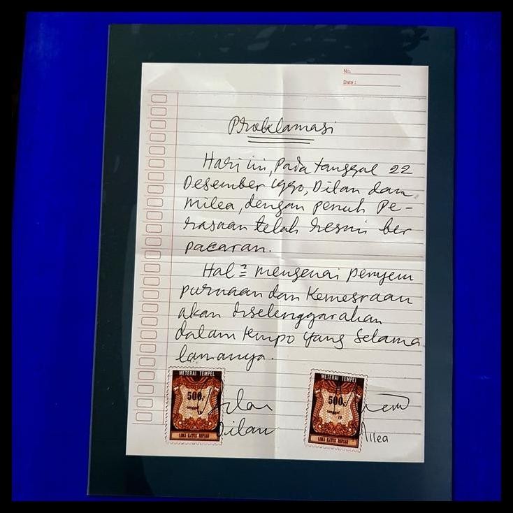 

GRATIS ONGKIR PERANGKO/PRANGKO INDONESIA. DILAN DIA ADALAH DILANKU TAHUN 1990 !!!