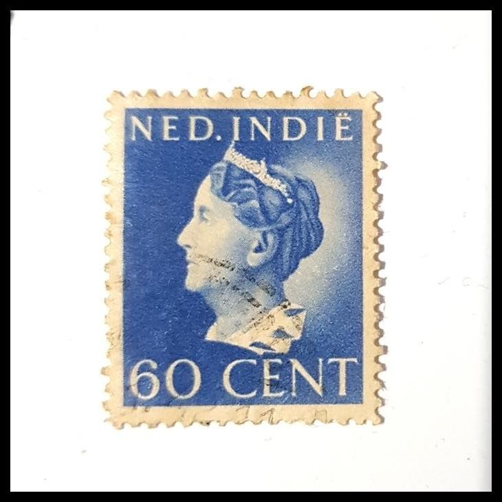 

DISKON PRANGKO INDONESIA NED INDIE. 1941. RATU WILHELMINA 60 CENT. USED !!!!!!