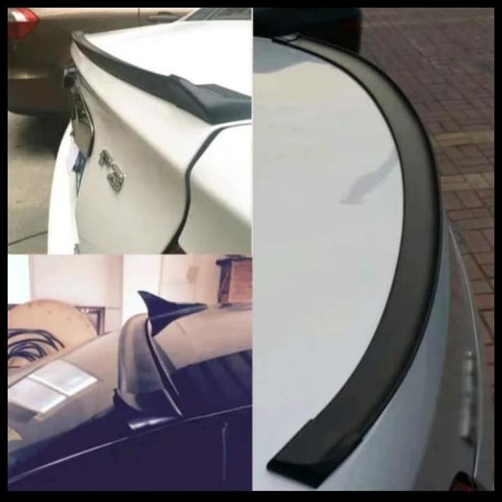 DISKON DUCKTAIL SPOILER MOBIL CIVIC TURBO LIS BAGASI BELAKANG HITAM POLOS 