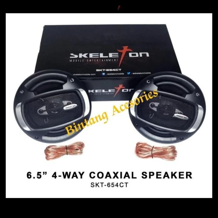 TERMURAH SPEKER SALON PINTU MOBIL CIVIC TURBO 6,5 INCH SKT-654CT UNIVERSAL 
