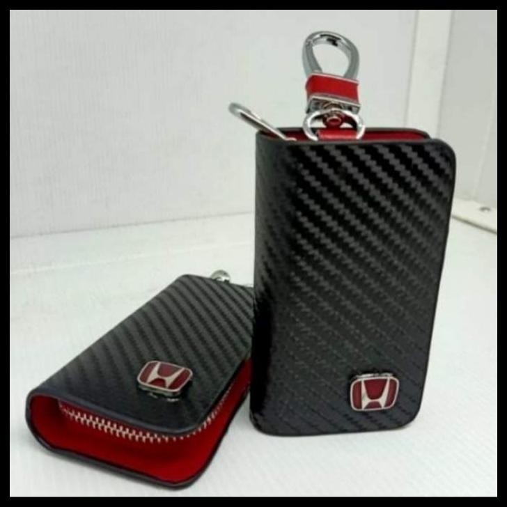 TERMURAH DOMPET STNK MOBIL TOYOTA HARRIER MOTIF CARBON LOGO GANTUNG 
