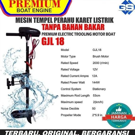 :<:<:<:<] Mesin Tempel Elektrik / Mesin Tempel Perahu / Electric Outboard Motor