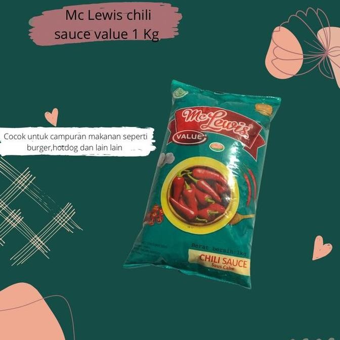 

@#@#@#] MC LEWIS CHILI SAUCE 1 KG