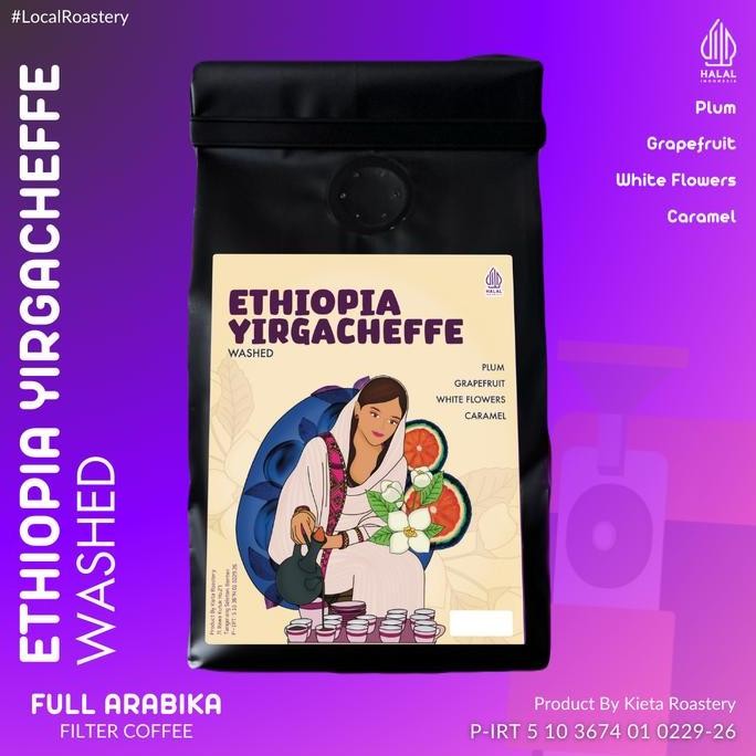 

Biji Kopi Arabika Ethiopia Yirgacheffe Specialty Limited Realese