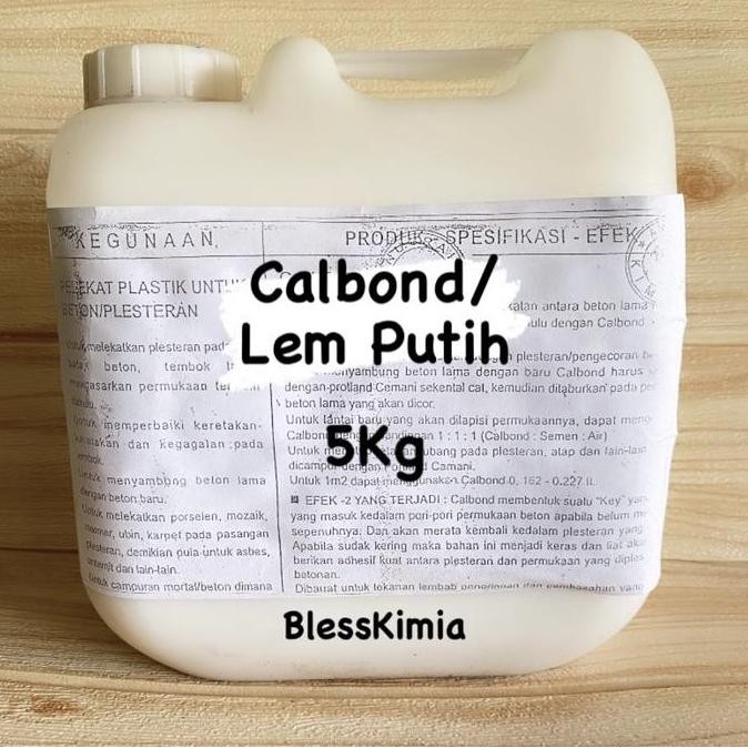 Calbond Lem Beton 5L - Lem Perekat Beton Anti Retak