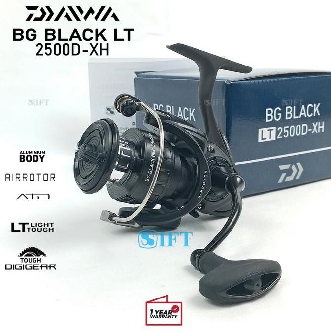 BARU Reel DAIWA BG BLACK LT | Metal Body | 2500 s/d 14000 | Laut [21] Resmi