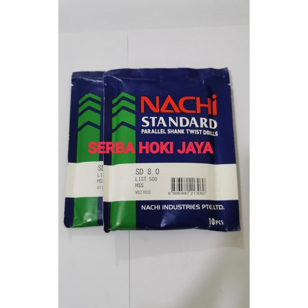 Mata Bor 8Mm Nachi Hss / Nachi Mata Bor 8Mm