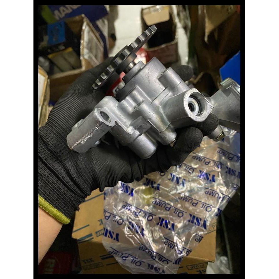 TERMURAH POMPA OLI / OIL PUMP ASSY FORD LASER / MAZDA 323 ORI YSK ASLI TAIWAN 