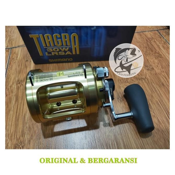 BARU Reel Shimano Tiagra 30 WLRSA Trolling Reel