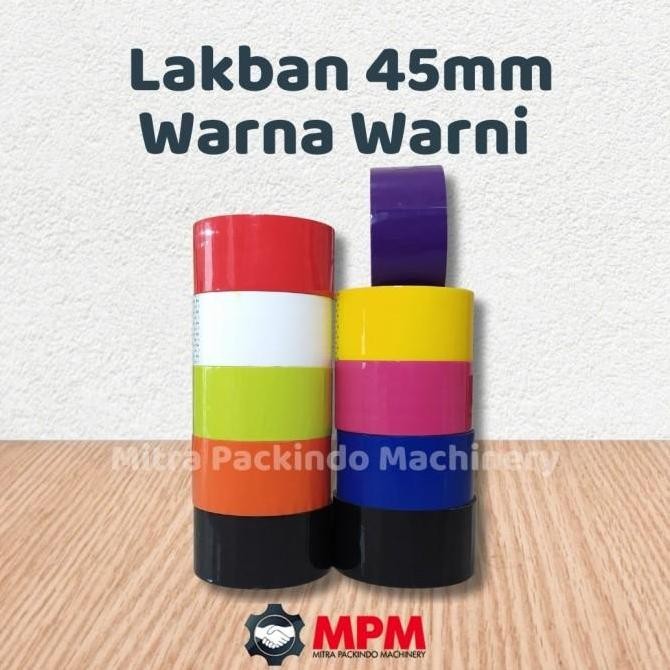 

:=:=:=:=] Isolasi Warna / Lakban Warna / Selotip Warna 45mm x 50yard
