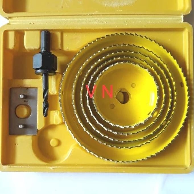 Hole Saw Set Ukuran Besar/Hole saw Kayu/Triplek