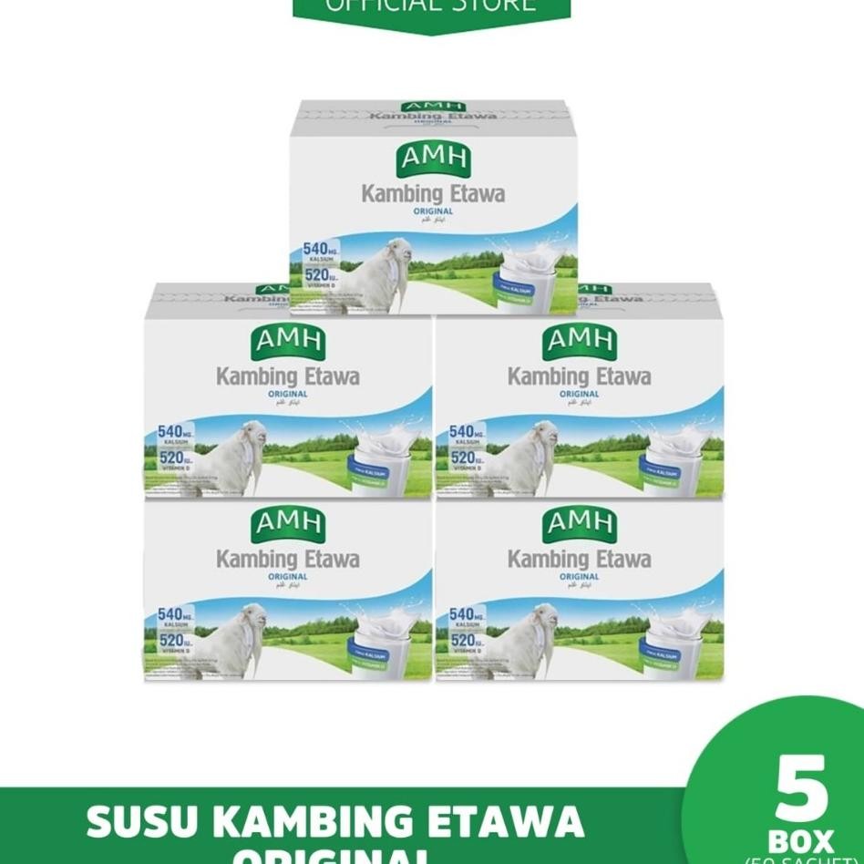 

Amh Susu Kambing Etawa Variant Bundling 5 Box