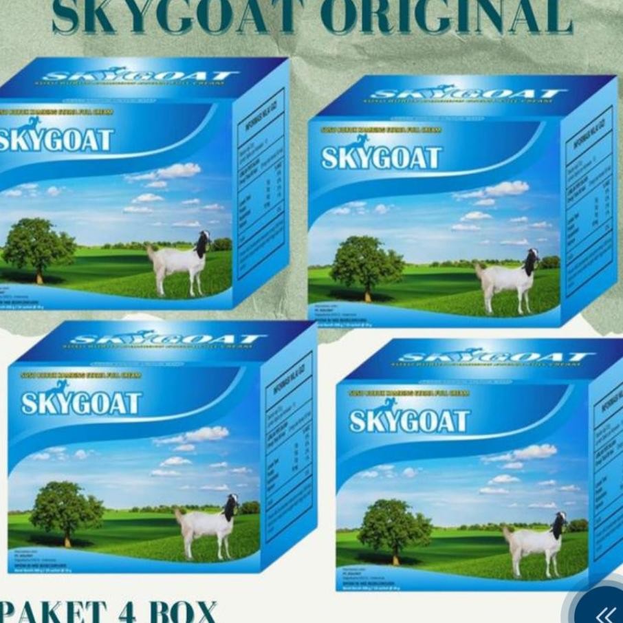 

Skygoat Paket 4 Box Susu Kambing Etawa