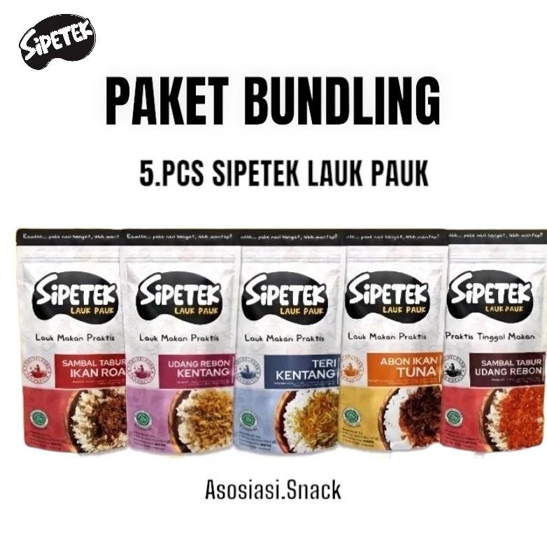 

PAKET BUNDLING SIPETEK LAUK PAUK