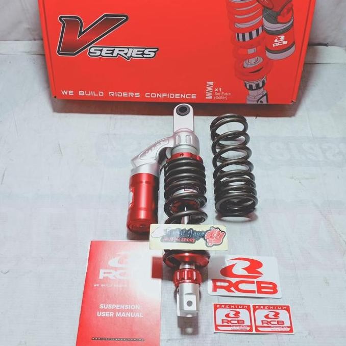 Shock Tabung RCB VSeries Rebound Klik 330MM Varip 125 Beat Fi Scoopy