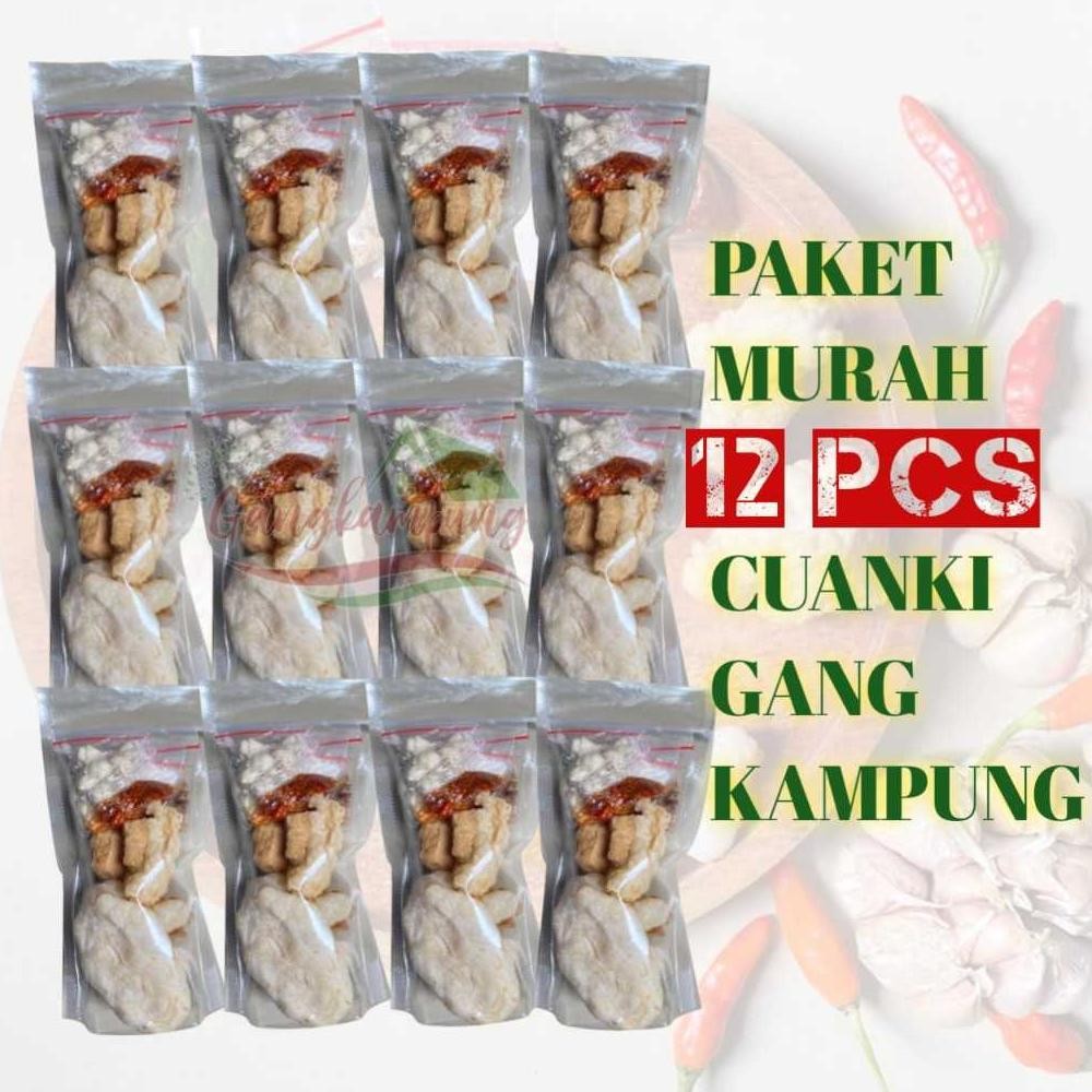 

Paket Murah 12pcs Cuanki Instan Gangkampung Lengkap