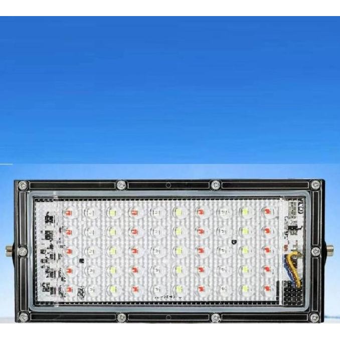 Lampu led 50w rgb warna warni led sorot led 50w 50 w 50 watt rgb