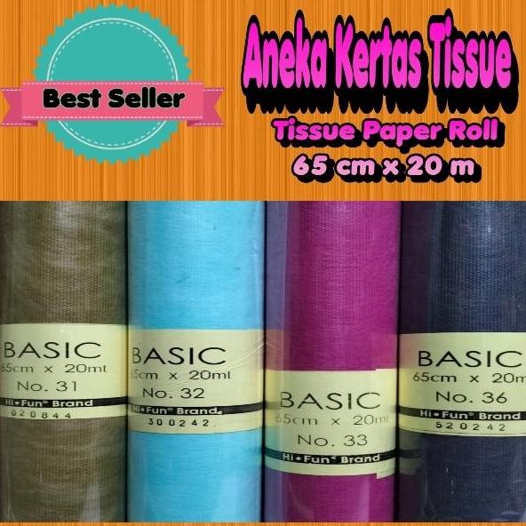 

Kertas Buket Roll / Kertas Tisu / Tissue Paper Roll / Flower Wrapping