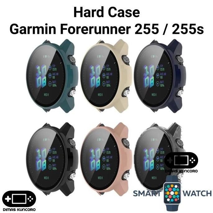 Hard Case Garmin Forerunner 255 255s Cover FR FR255 FR255s Tempered murah