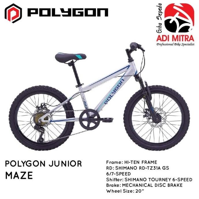 Polygon Maze (20 Inch) Sepeda Anak
