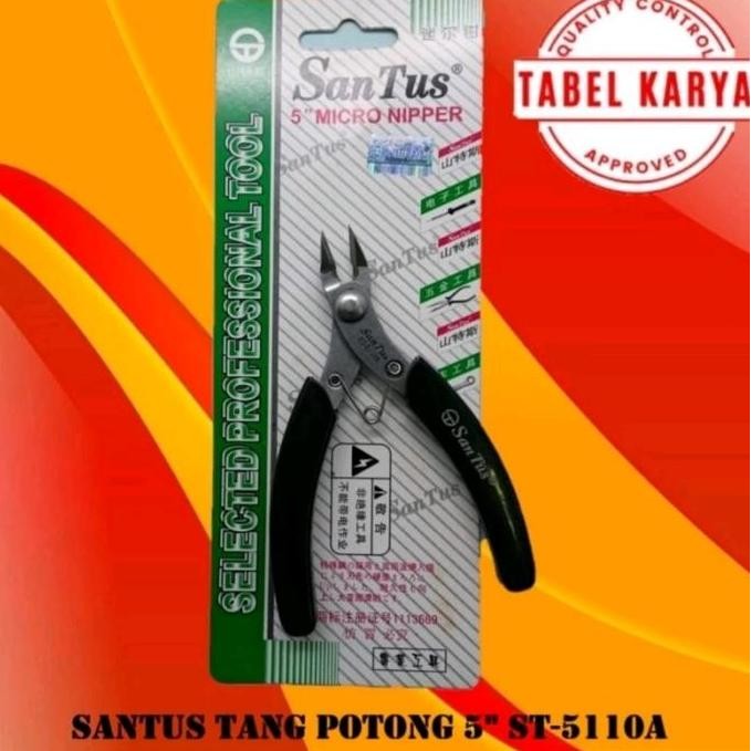 Tang Potong Tipis 5" Inch Micro Nipper Santus St-5110A