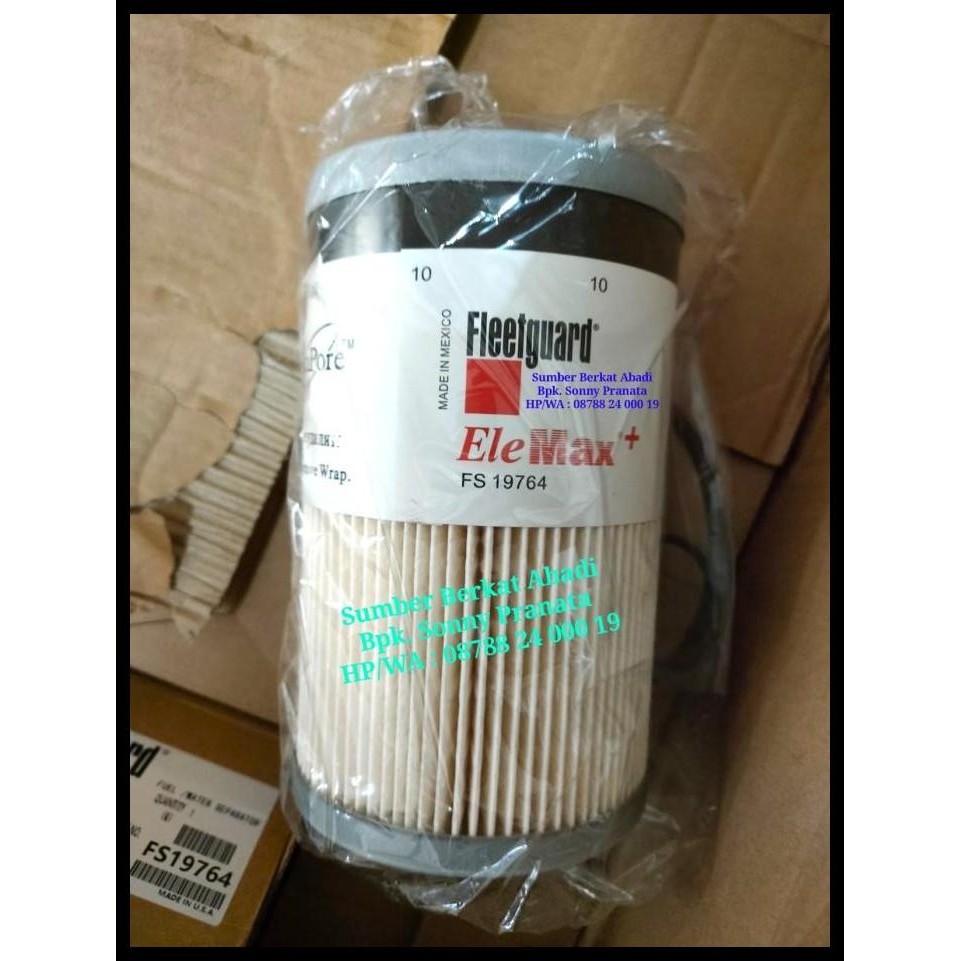 HOT DEAL FLEETGUARD FS-19764 FUEL FILTER FS 19764 FS19764 - MADE IN MEXICO