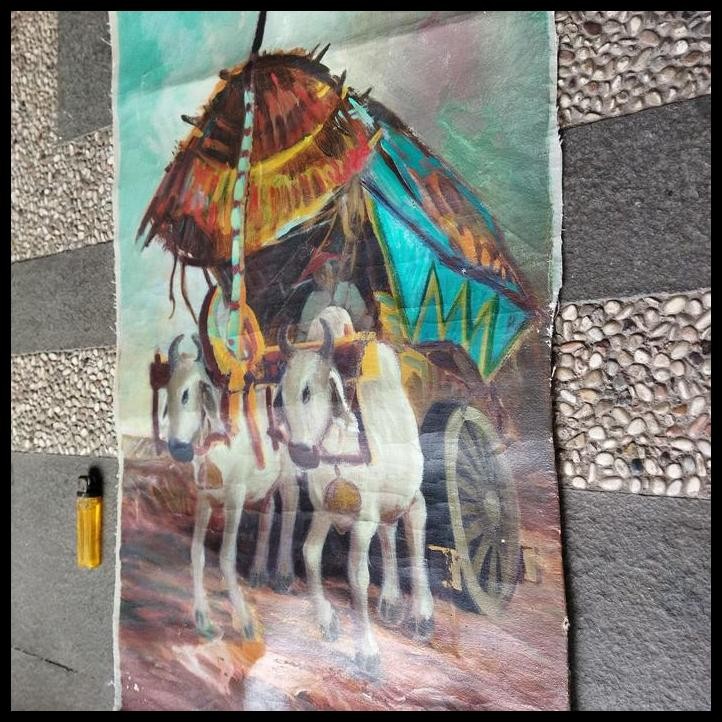 

TERBARU PAJANGAN LUKISAN CAT MINYAK GROBAK SAPI !!!!!!