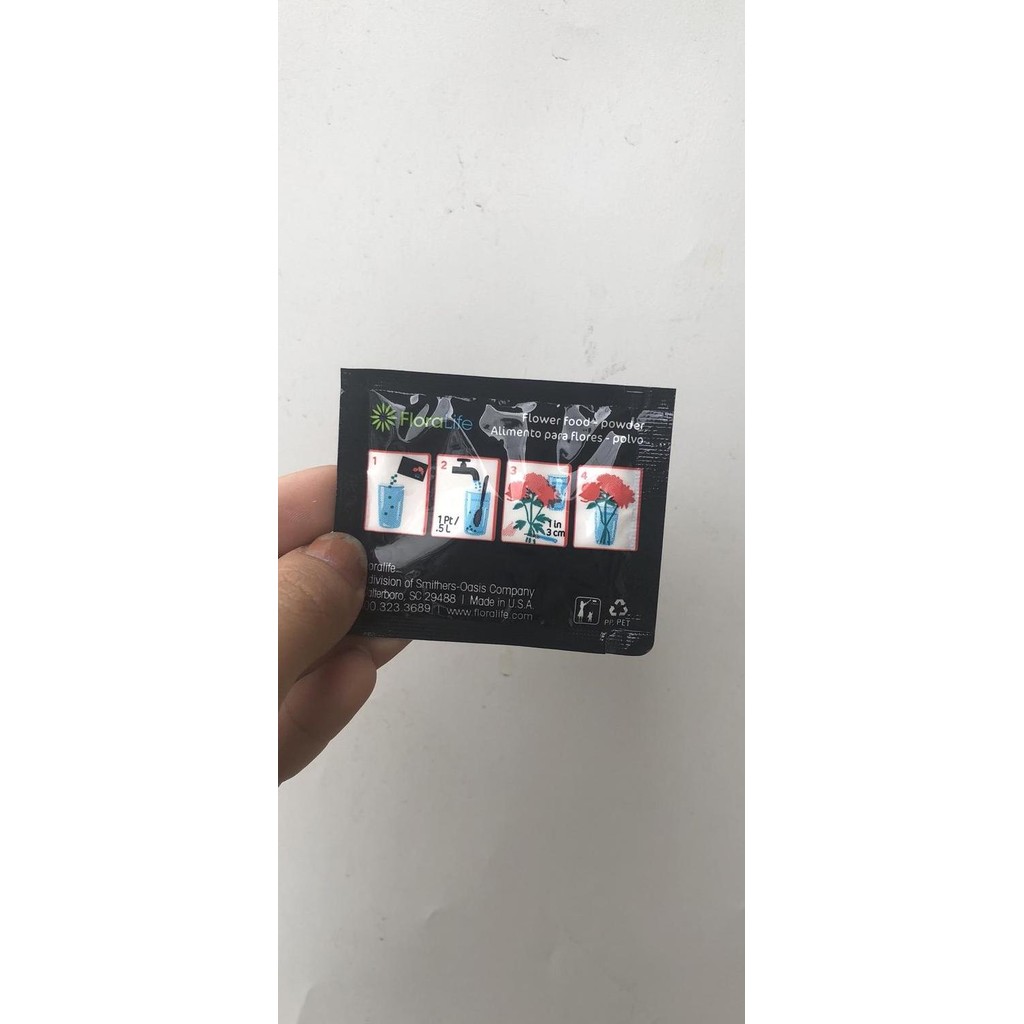 

Floral life bubuk - Flower Food - pengwet bunga - vitamin bunga sachet