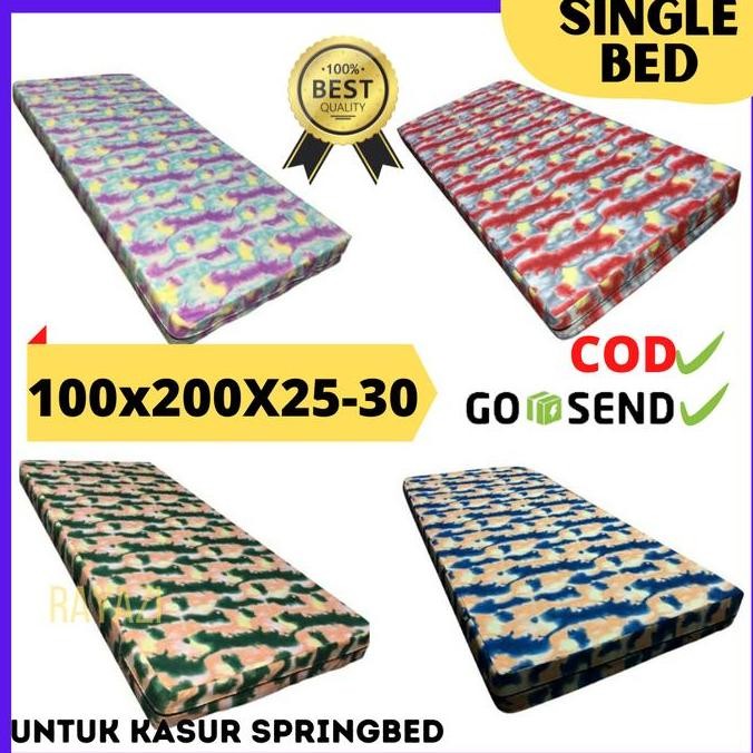 Sprei Resleting Katun Microtex MOTIF 100x200x25-30 CM SPRINGBED