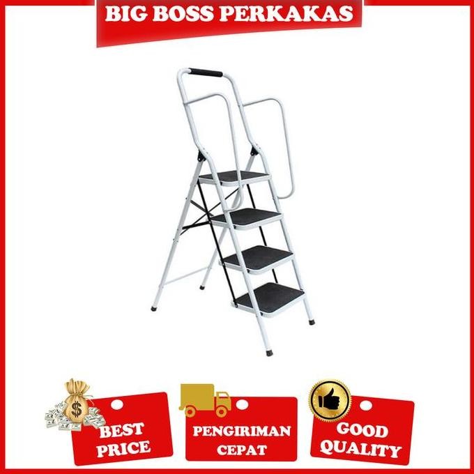 

Terlaris Tangga Rumah Aluminium 4 Step Xenon 4S Lipat Household Ladder