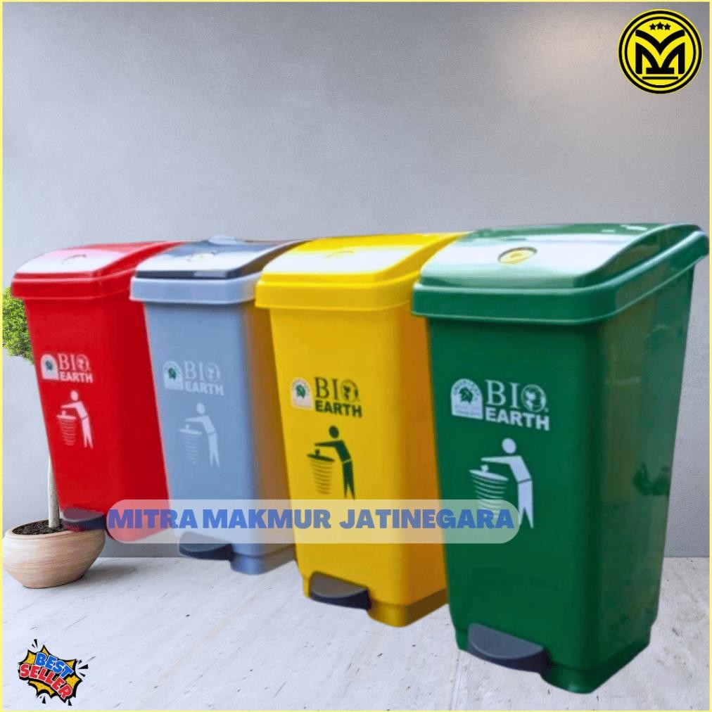 Green Leaf - 2160 Tempat Sampah Injak 50 Liter / Tempat Sampah Injak Tempat Sampah Medis Stock
