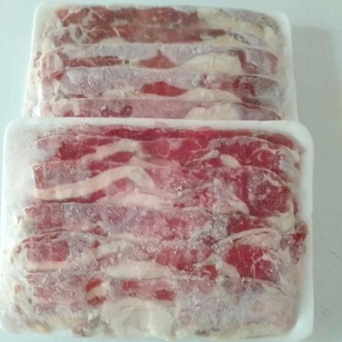 

Aus Shortplate Beef Slice Frozen 1Kg / Daging Sapi Slice Beku