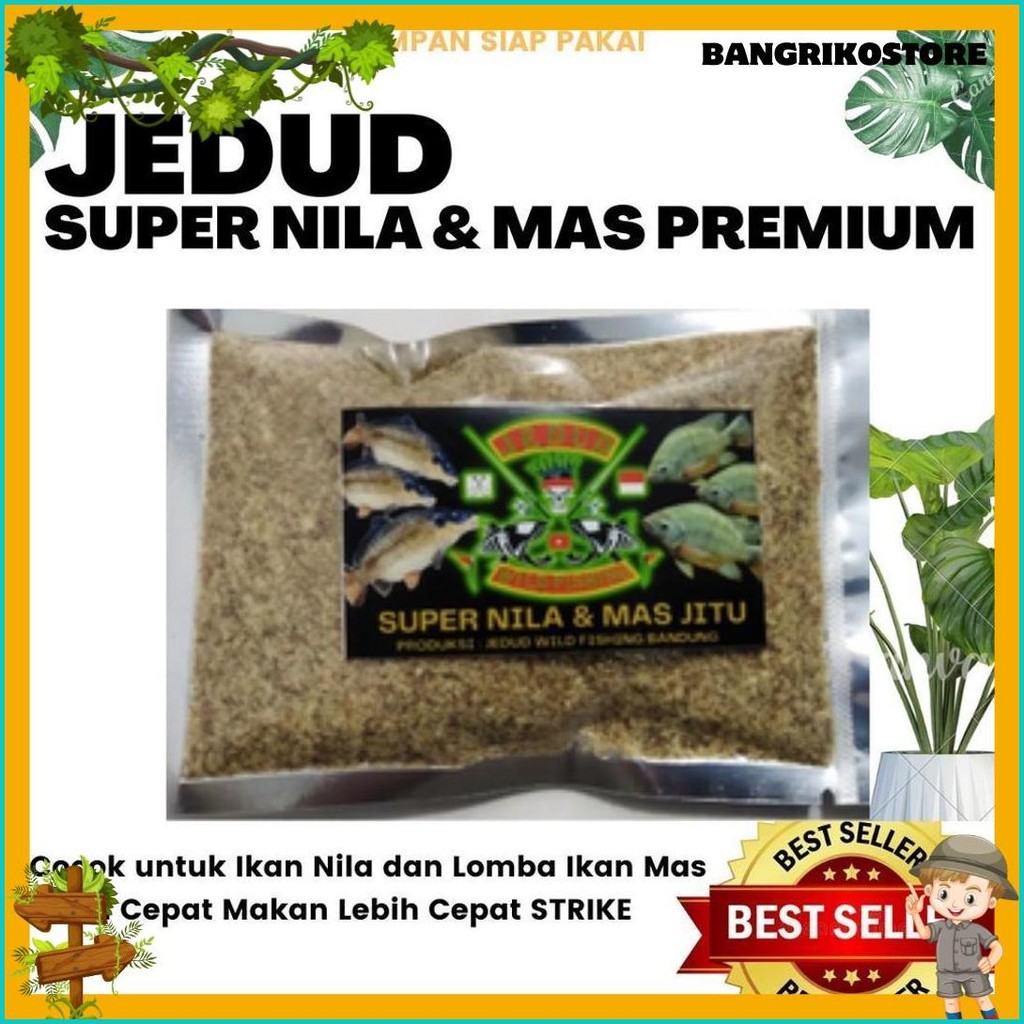 Umpan Ikan Nila Mujaer Umpan Ikan Mas Super Nila Jitu Jedud Diskon