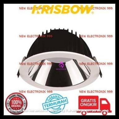 DISKON KRISBOW LAMPU DOWNLIGHT LED HIGHPOWER SMD 15 WATT 3000K KUNING 