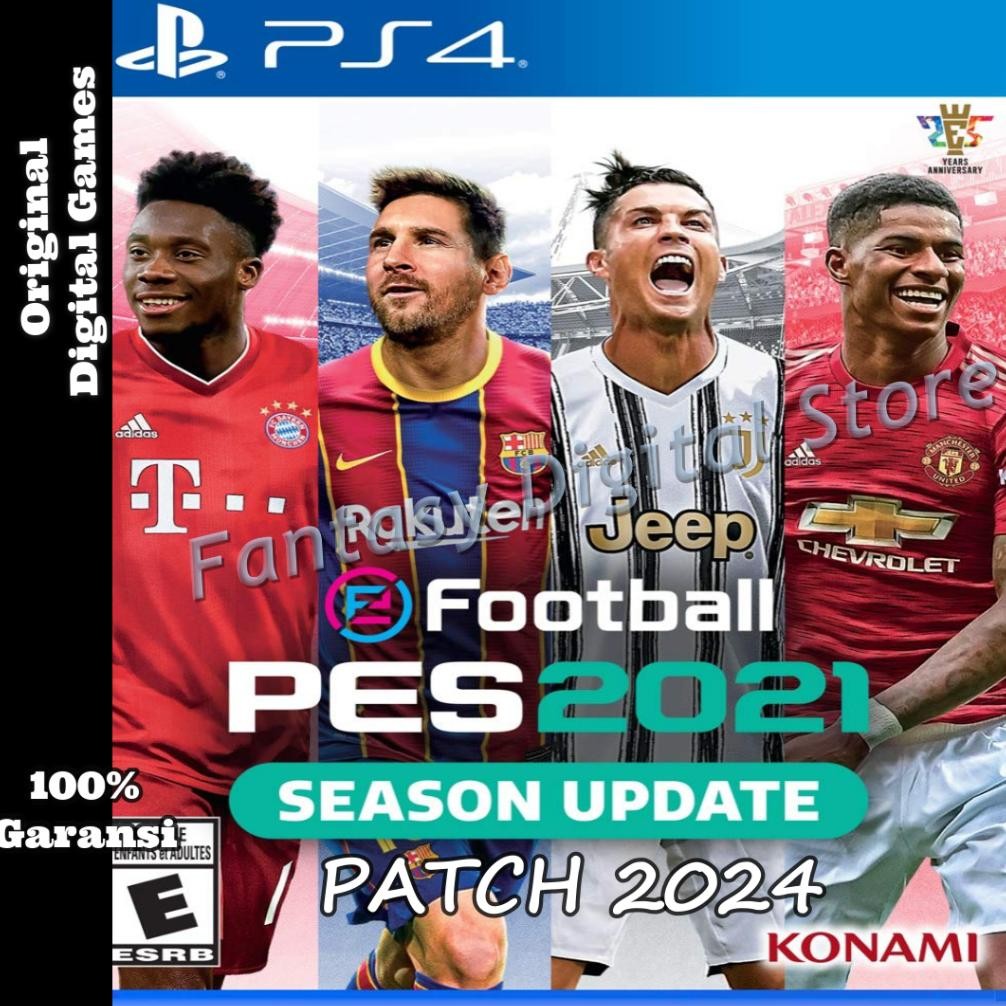 NEW Pes 2021 PS4 PS5 Digital + PATCH 2025 [terbaik][terlaris]