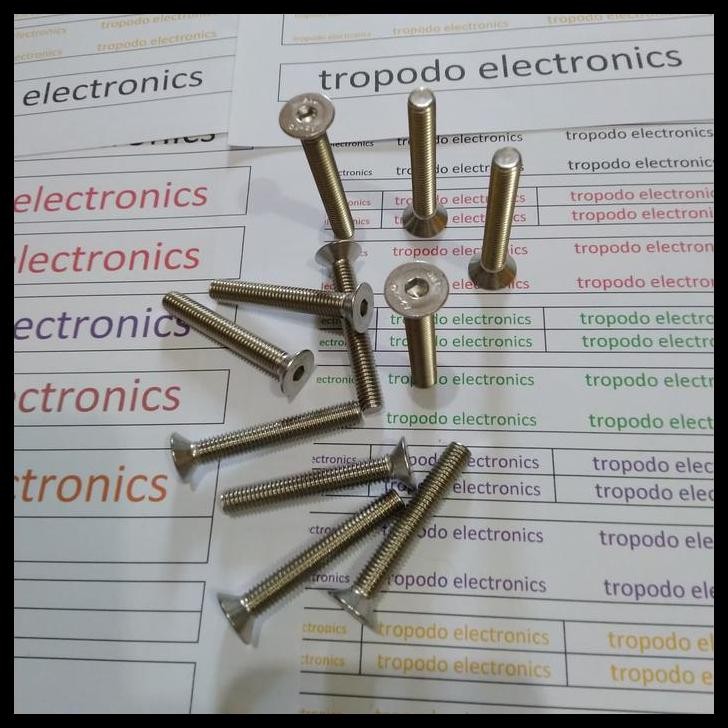 TERBARU BAUT VERSENG L STAINLESS STEEL M8X55 