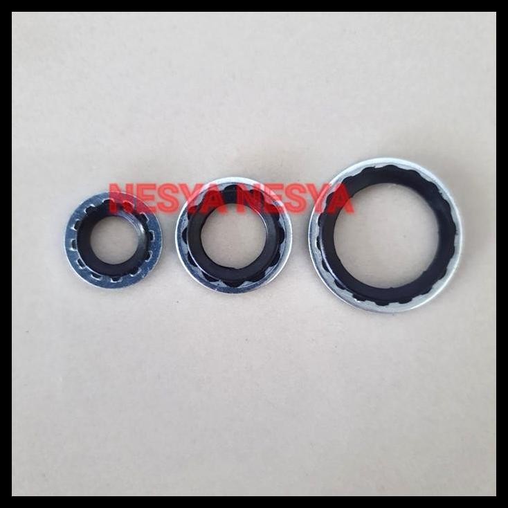DISKON SEAL SIL ORING WASHER BESI KONEKSI SELANG PIPA AC MOBIL CHEVROLET 