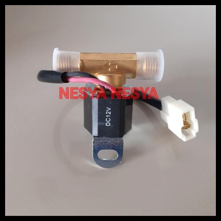 TERMURAH SELENOID SOLENOID DOUBLE BLOWER BELAKANG TENGAH AC MOBIL ISUZU PANTHER - KONEKSI PIPA DRAT 