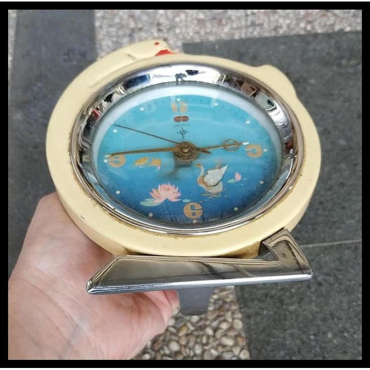 HOT DEAL JAM WEKER ALARM CHINA LAWAS KACA CEMBUNG 