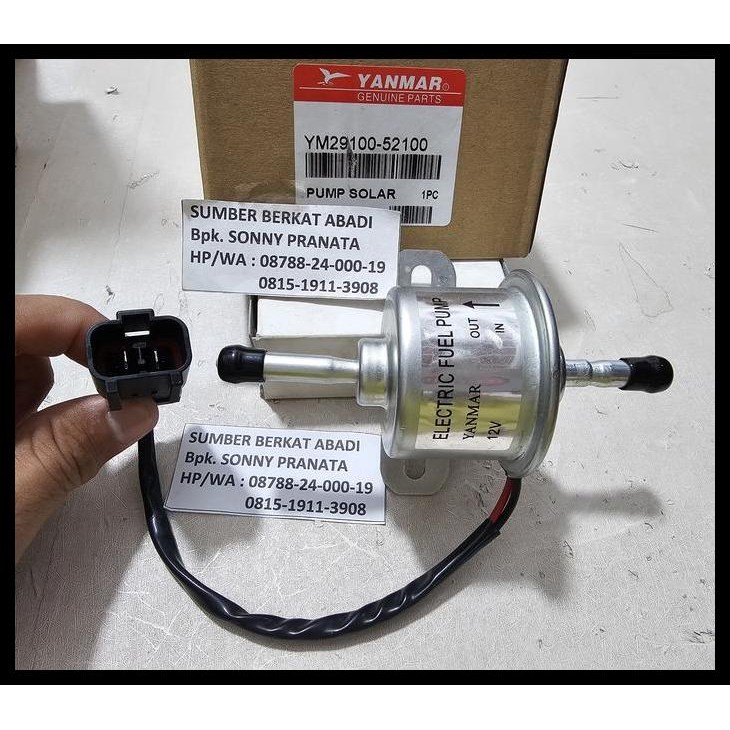 BEST DEAL FUEL FEED PUMP 12V 129612-52100 12961252100 129612 52100 YM129612-52100 TRANSFER PUMP YM29