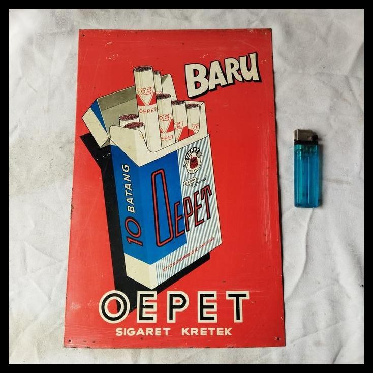 GRATIS ONGKIR PAJANGAN IKLAN SENG OEPET MERAH NOS 