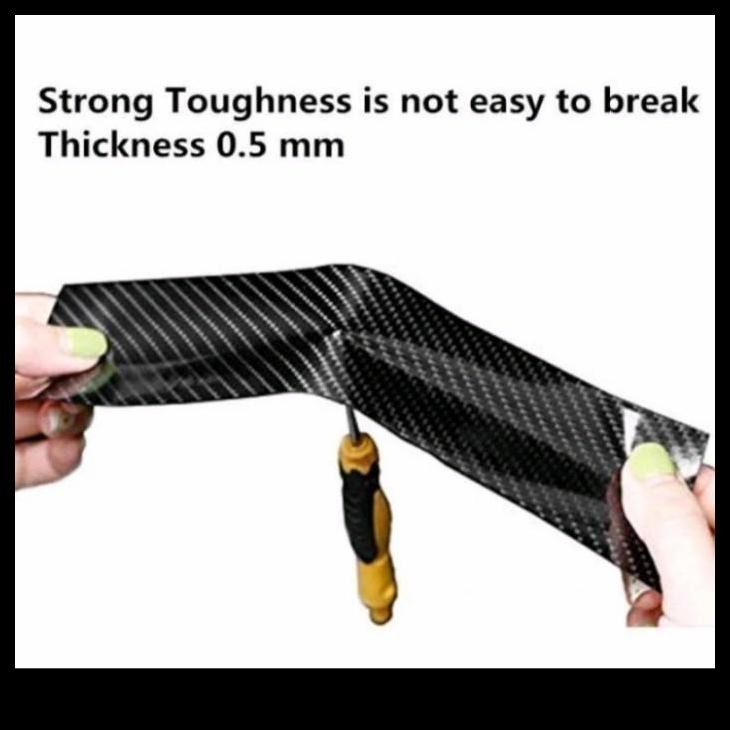 TERBARU SILLPLATE SAMPING MOBIL ESPASS STICKER CARBON 5D SILL PLATE 