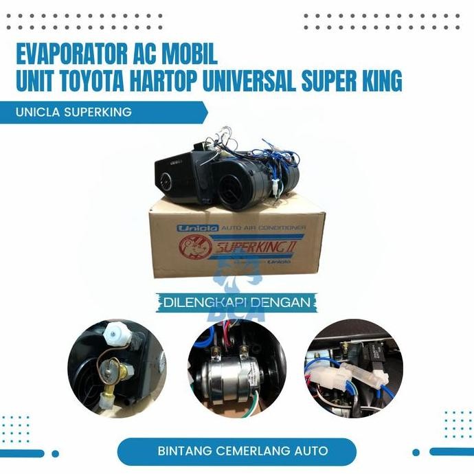 Evaporator AC Mobil Unit Toyota Hartop Universal Super King