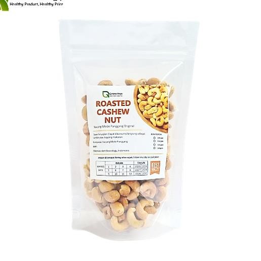 

Roasted Cashew Nut Kacang Mede Oven Pure Sehat 250 Gram By Granology