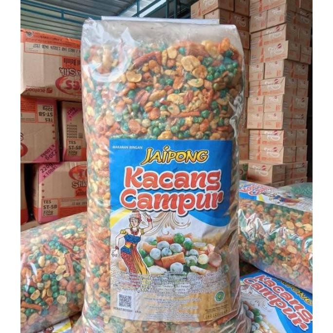 

Kacang Jaipong Mix 4Kg 1Ball Kacang Campur Kacang Warna Warni