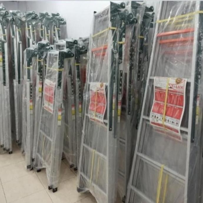 Tangga Lipat 1.5 M // Tangga Aluminium 2 Fungsi // Tangga Alumunium 1,
