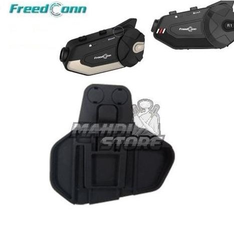 Bracket Klip Helm Intercom Freedconn R1 F1 Plus Mounting Bluetooth